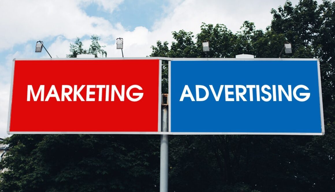 Marketing VS Advertising
